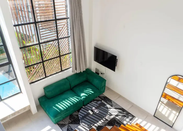 Modern 1br Tropical Loft With Shared Pool アパート