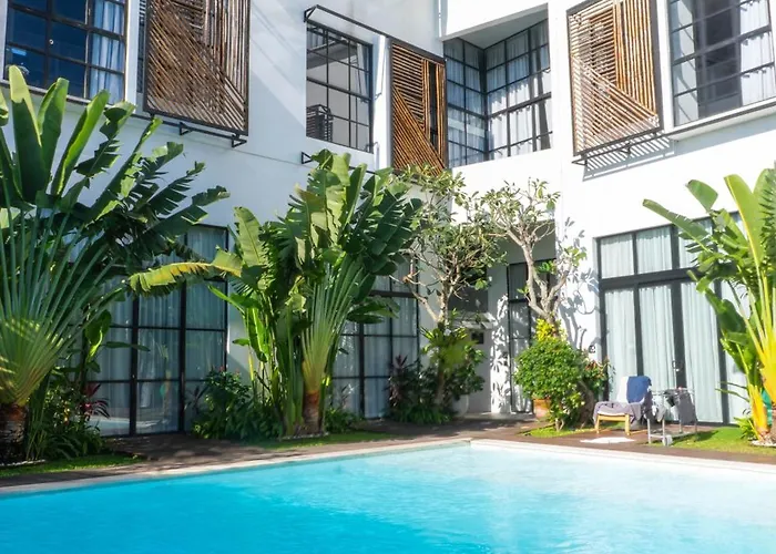 Modern 1br Tropical Loft With Shared Pool アパート